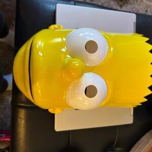 Bart Simpson Child Costume Mask – Thick Hard Plastic – Licensed 20th Century Fox